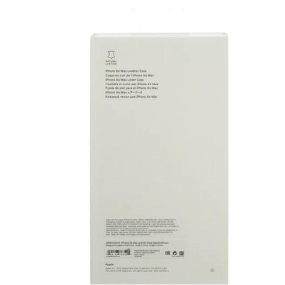 Apple Official Leather Case Saddle Brown for iPhone Xs‎ Max new in box - Picture 7 of 9